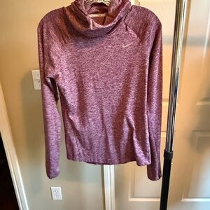 Nike Dri-FIT Heathered Purple Hoodie